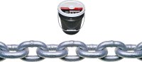 (image for) Campbell 014-0333 Proof Coil Chain, 3/16 in, 250 ft L, 30 Grade, Steel, Galvanized