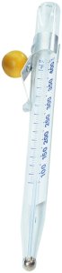 (image for) Taylor 5978 Candy/Deep Fry Thermometer, 100 to 400 deg F, Analog Display, White