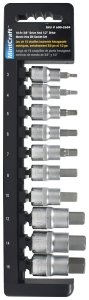 (image for) Vulcan TS1010M Socket Set, Chrome Vanadium Steel, Chrome