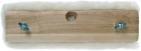 (image for) Linzer LB110 Floor Applicator, 11 in L Pad, 7-3/4 in W Pad, Lambskin Pad