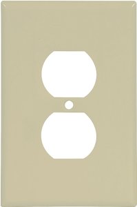 (image for) WALLPLATE 1 GANG DPX IVRY 1PK