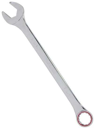 (image for) Vulcan MT1-3/4 Combination Wrench, SAE, 1-3/4 in Head, Chrome Vanadium Steel