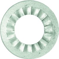 (image for) Danco 36476B Basin Rosette Washer, 3/4 in Dia, Stainless Steel, For: 1/2 in IPS Plastic Faucet Locknut