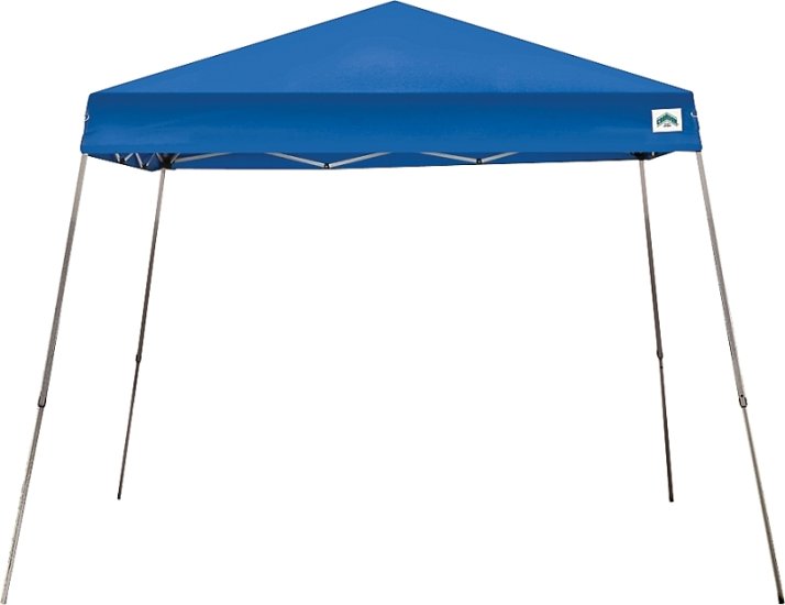 (image for) Seasonal Trends 21007800020 Canopy, 10 ft L, 10 ft W, 9.2 ft H, Steel Frame, Polyester Canopy, Blue Canopy