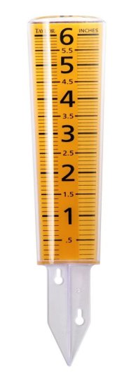 (image for) Taylor 2702 Rain ga, 6 in, 12-1/2 in H Dimensions