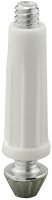 (image for) Prime-Line N 6673 Door Pivot, 3/8 in Dia Base, 1-3/8 in H Base, Nylon/Steel, 2/PK