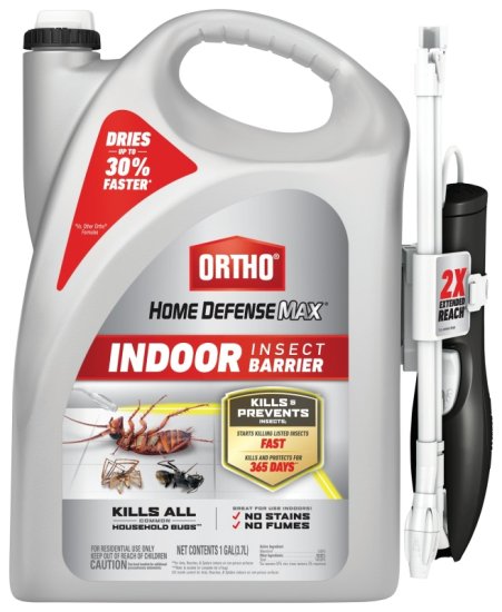 (image for) Ortho 4600810 Insect Barrier, Liquid, Spray Application, Around Doors, Bathrooms, Basements, Kitchens, Windows, Indoor