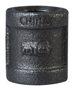 (image for) ProSource 3/8B Pipe Coupling, 3/8 in, FIP, Steel, SCH 40 Schedule, 300 psi Pressure