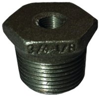 (image for) ProSource B241 20X6 Pipe Bushing, 3/4 x 1/8 in, MIP x FIP, Malleable Iron, SCH 40 Schedule, 300 psi Pressure