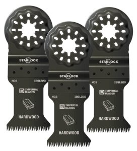 (image for) Imperial Blades Starlock IBSL220-3 Oscillating Blade, 14 TPI, HCS, 3/PK