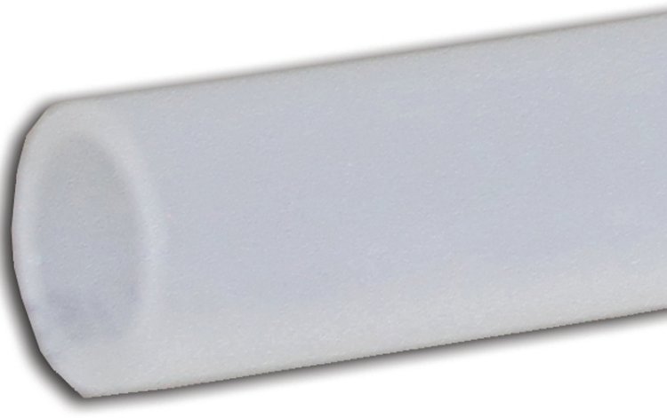 (image for) Abbott Rubber T16 Series T16004001/9001P Pipe Tubing, 1/4 in OD, Plastic, Translucent Milky White, 100 ft L