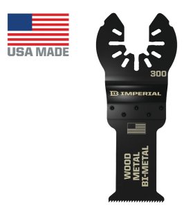 (image for) Imperial Blades IBOA300-1 Oscillating Blade, One-Size, 18 TPI, 1/PK, Bi-Metal