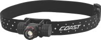 (image for) Coast XPH25R Headlamp, ZX310, CR123 Battery, Rechargeable, Zithion-X Battery, LED Lamp, Bulls Eye Spot, Flood Beam