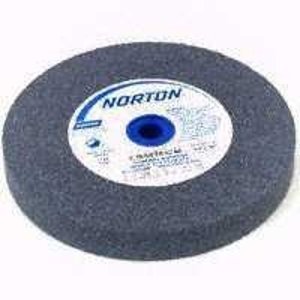 (image for) Norton 88210 Grinding Wheel, 5 in Dia, 1 in Arbor, Medium, Aluminum Oxide Abrasive