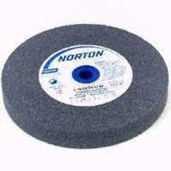 (image for) Norton 88210 Grinding Wheel, 5 in Dia, 1 in Arbor, Medium, Aluminum Oxide Abrasive