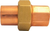 (image for) Elkhart Products 33584 Pipe Union, 1 in, Sweat, Copper
