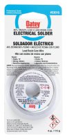 (image for) Oatey 53016 Rosin Core Solder, 1/4 lb Carded, Solid, Silver, 361 to 460 deg F Melting Point