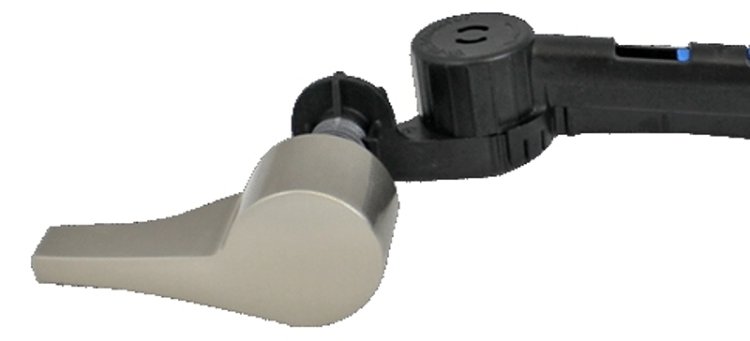 (image for) Fluidmaster 642 Toilet Tank Lever, Plastic, Brushed Nickel