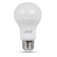 (image for) Feit Electric A800/830/10KLED/10 LED Bulb, 120 V, 800 Lumens, 10 W, A19 Lamp, 60 W Equivalent, E26 Lamp Base