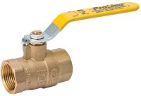 (image for) B & K 107-828NL Ball Valve, 2 in Connection, FPT x FPT, 600/150 psi Pressure, Manual Actuator, Brass Body