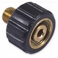 (image for) Mi-T-M AW-0023-0487 Screw Coupler, 1/4 in Connection, MNPT x M22