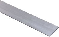 (image for) National Hardware 4200BC Series N247-148 Flat Bar, 2 in W, 72 in L, 1/8 in Thick, Aluminum, Mill