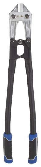 (image for) Vulcan JL-WD-0624 Bolt Cutter, 8 mm Cutting Capacity, Chrome-Molybdenum Steel Jaw, 24 in OAL, Black/Blue Handle