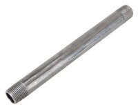 (image for) ProSource 1/2X5B Pipe Nipple, 1/2 in, Male, Steel, SCH 40 Schedule, 5 in L
