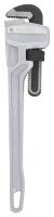 (image for) Vulcan JL40141 Pipe Wrench, 50 mm Jaw, 18 in L, Serrated Jaw, Aluminum, Powder-Coated, Heavy-Duty Handle