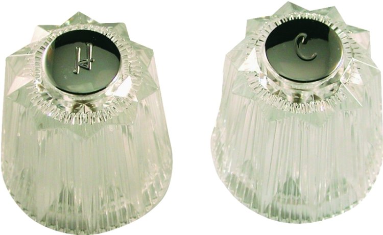 (image for) Danco 88262 Faucet Handle, Acrylic, For: Price Pfister Contessa and Windsor Two Handle Tub/Shower Faucets