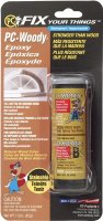 (image for) Protective Coating PC-WOODY 1.5OZ Epoxy Adhesive, White, Paste, 1.5 oz, Stick Pack
