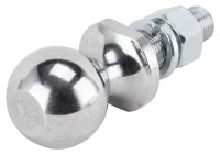 (image for) Vulcan TD-02 Hitch Ball, 1-7/8 in Dia Ball, 3/4 in Dia Shank, 2,000 lb Gross Towing