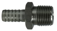 (image for) Midland Industries 73957FT Adapter, 1-1/2 in, Hose Barb, 1-1/2 in, MIP, 304 Stainless Steel