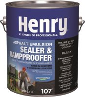 (image for) Henry HE107046 Emulsion Sealer, Black, 3.41 L Can, Liquid