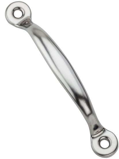 (image for) National Hardware N117-727 Door Pull, 4-3/4 in H, Stainless Steel