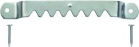 (image for) OOK 50203 Sawtooth Hanger, 20 lb, Steel, Brushed Nickel, 3/PK
