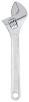 (image for) Vulcan JLO-060 Adjustable Wrench, 15 in OAL, Steel, Chrome