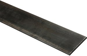 (image for) National Hardware 4063BC Series N266-114 Flat Stock, 3 in W, 48 in L, 3/16 in Thick, Steel, Plain