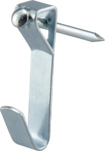 (image for) OOK 50051 Conventional Hook, 10 lb, Steel, Zinc