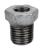 (image for) ProSource 35-1/4X1/8G Pipe Bushing, 1/4 x 1/8 in, MIP x FIP, SCH 40 Schedule, 300 psi Pressure