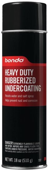 (image for) Bondo 737 Medium Rubberized Undercoat, 18 oz, Thick Liquid