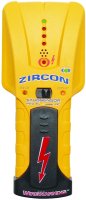 (image for) Zircon StudSensor Series 69585 Stud Finder, 9 V Battery, 19 mm Detection, Detectable Material: Metal/Wood