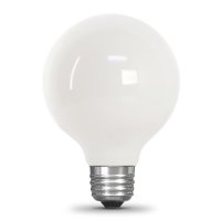 (image for) Feit Electric BPG2560W/950CA/FIL LED Bulb, Globe, 500 Lumens, 5.5 W, G25 Lamp, 60 W Equivalent, E26 Lamp Base, Dimmable