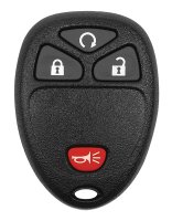 (image for) Hy-Ko 19GM804S Fob Shell, For: General Motors Vehicles, 4-Button, 3-3/4 in L x 2 in W x 3/4 in D Dimensions