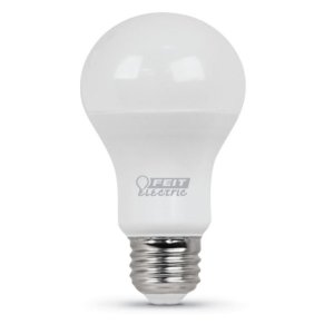 (image for) Feit Electric A800/830/10KLED/10 LED Bulb, 120 V, 800 Lumens, 10 W, A19 Lamp, 60 W Equivalent, E26 Lamp Base