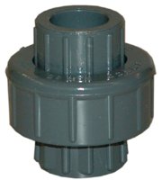 (image for) Lasco 897005 Pipe Union, 1/2 in, Slip, PVC, SCH 80 Schedule