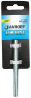 (image for) Jandorf 60163 Lamp Nipple, 4 in L Dimensions, Zinc