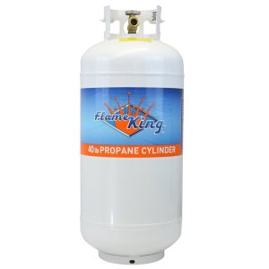 (image for) Flame King YSN401 LP Cylinder With OPD, 10 gal Tank, Steel