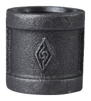 (image for) ProSource 21-3/4B Pipe Coupling, 3/4 in, FIP, Steel, SCH 40 Schedule, 300 psi Pressure