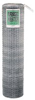 (image for) Rangemaster 5936 Poultry Net, 50 ft L, 36 in W, 20 Gauge, Hexagonal Mesh, 1 in Mesh, Galvanized Steel